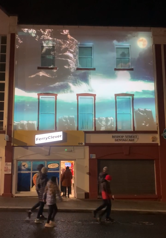 Video Designer, Derry Halloween - Derry, Ireland 2022 (Josh Garner)